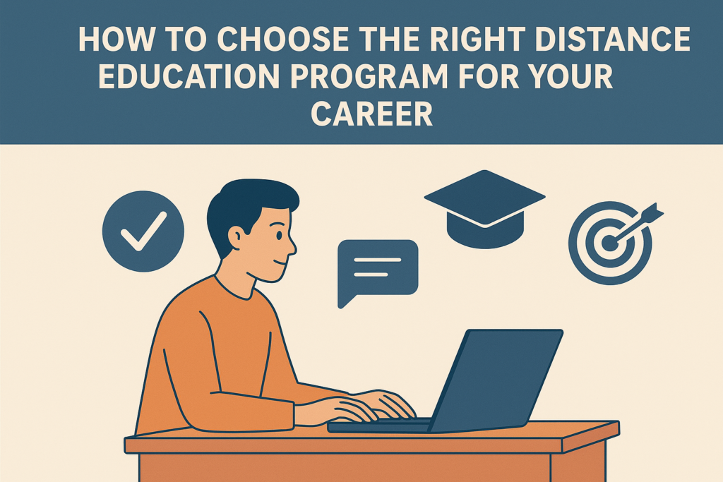 Learning Distance Login How to Choose the Right Distance Education Program for Your Career ...